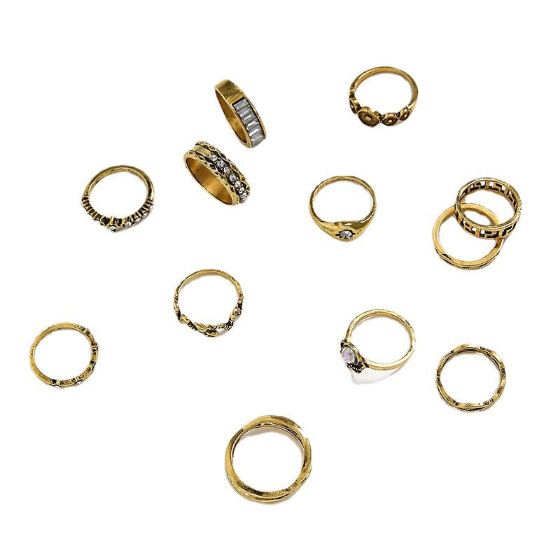 Anillo hermoso con estilo único