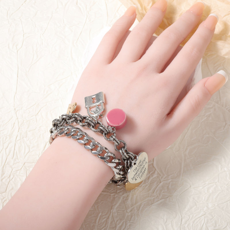 Plata Pulsera impresionante para uso diario