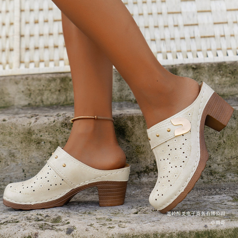 Sandalias Ortopédicos de Inspiración Vintage