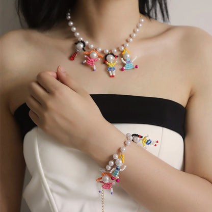 Perla Collar impresionante para uso diario