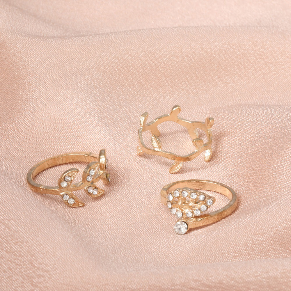 Oro Anillo romántico para momentos especiales