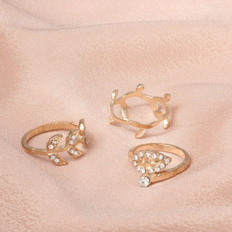 Oro Anillo romántico para momentos especiales