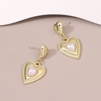 Oro Pendiente elegante para toda ocasión