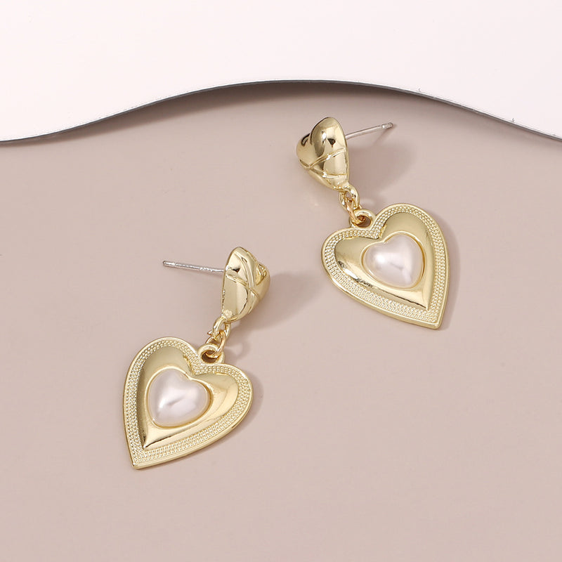 Oro Pendiente elegante para toda ocasión