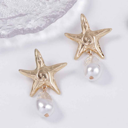 Perla Pendiente encantador para cualquier ocasión