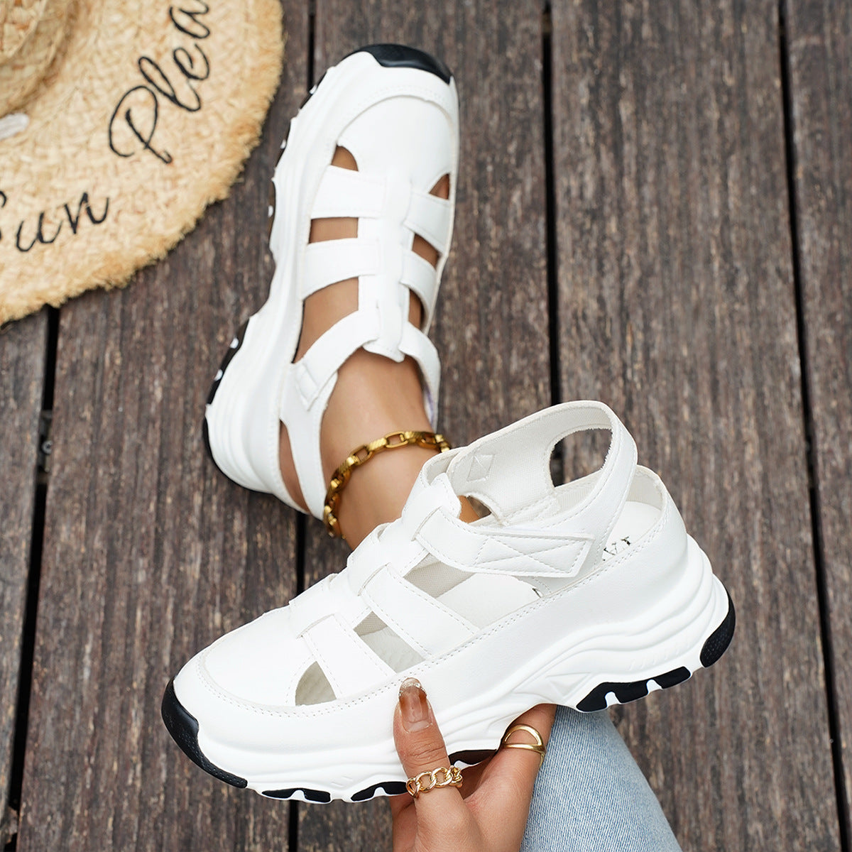 Sandalias Ortopédicos de Inspiración Vintage