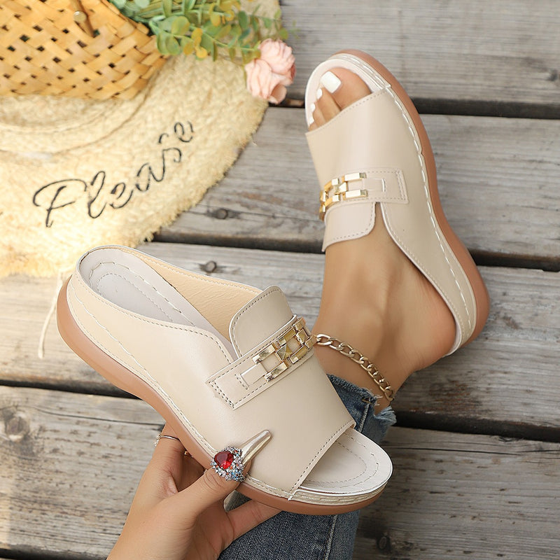 Sandalias Ortopédicos Elegantes con Look Moderno