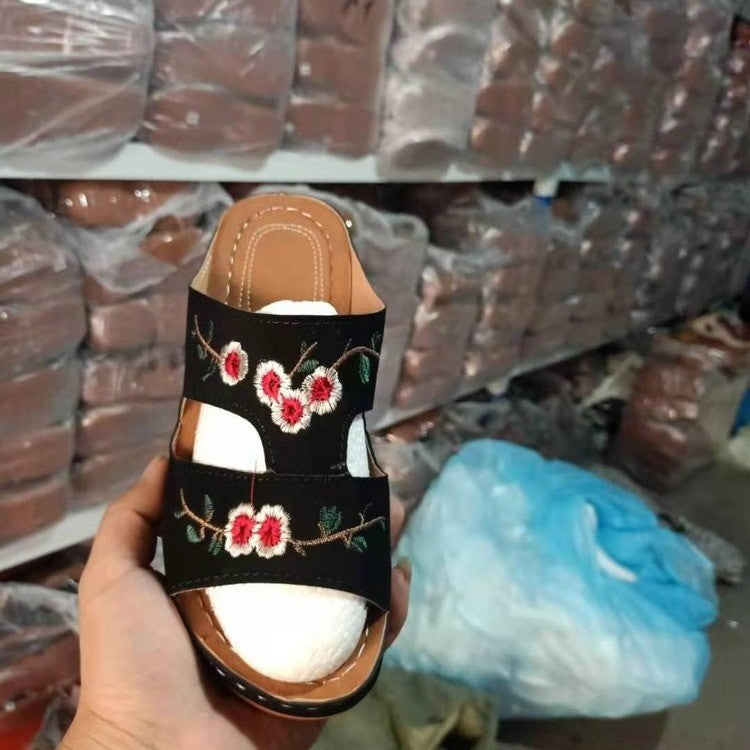 Sandalias Ortopédicos de Inspiración Vintage
