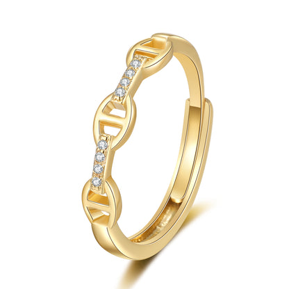 Anillo artesanal delicado