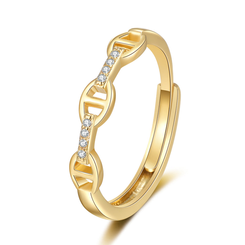 Anillo artesanal delicado