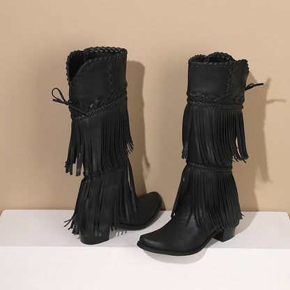 Botas ortopédicas de inspiración vintage