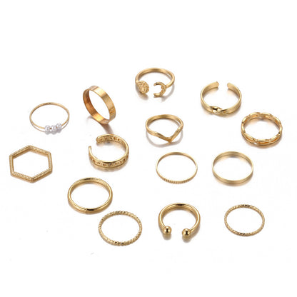 Perla Anillo elegante para toda ocasión