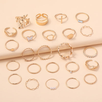 Oro Anillo romántico para momentos especiales