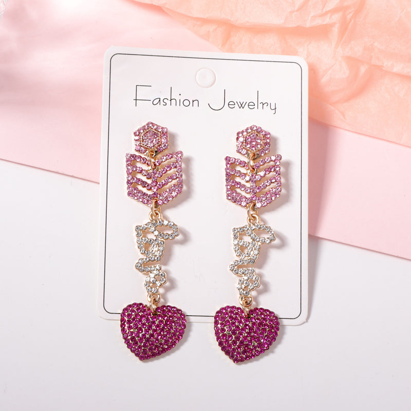 Pendiente vintage hecho a mano