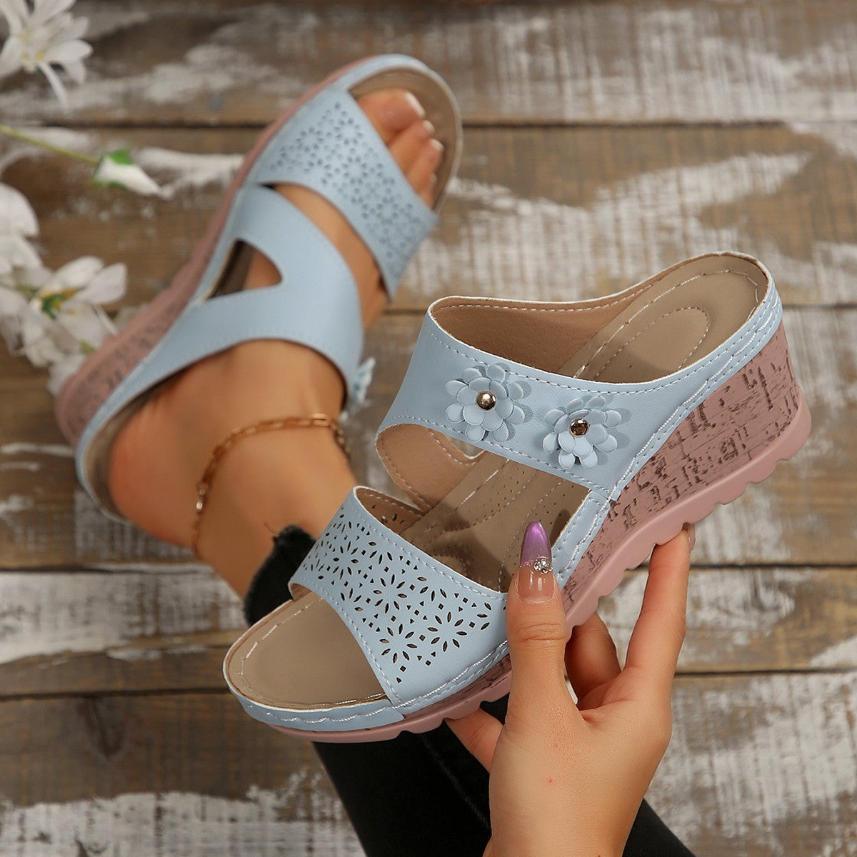 Sandalias Ortopédicos Elegantes con Look Moderno