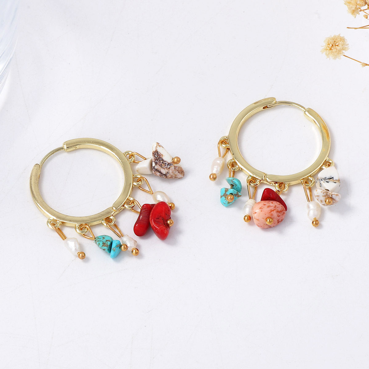 Pendiente clásico con encanto atemporal