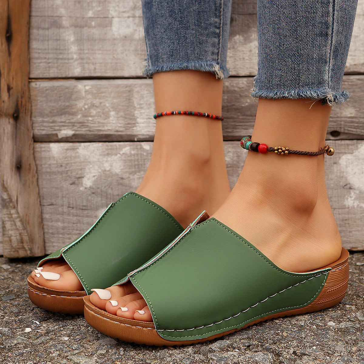 Sandalias Ortopédicos Elegantes con Look Moderno