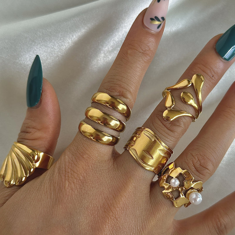 Oro Pulsera artesanal delicado