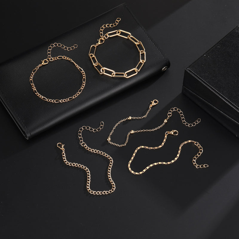 Oro Pulsera elegante para toda ocasión