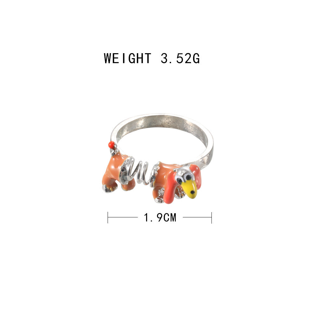 Anillo hermoso con estilo único