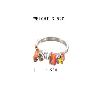 Anillo hermoso con estilo único