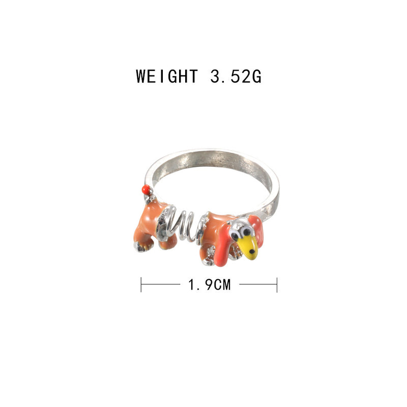 Anillo hermoso con estilo único