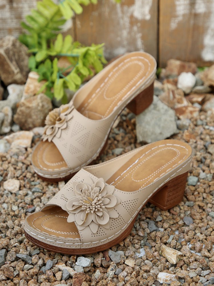 Sandalias Ortopédicos de Inspiración Vintage