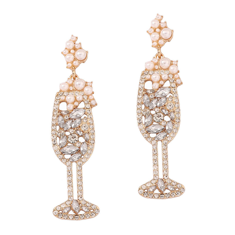 Perla Pendiente impresionante para uso diario