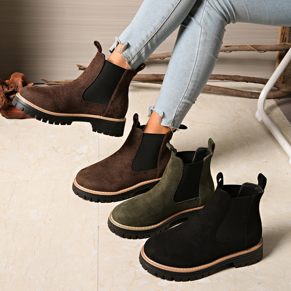 Botas Ortopédicos de Inspiración Vintage