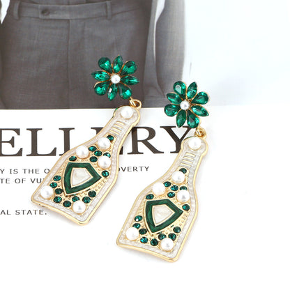 Perla Pendiente encantador para cualquier ocasión