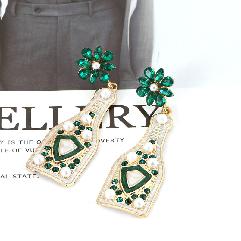 Perla Pendiente encantador para cualquier ocasión