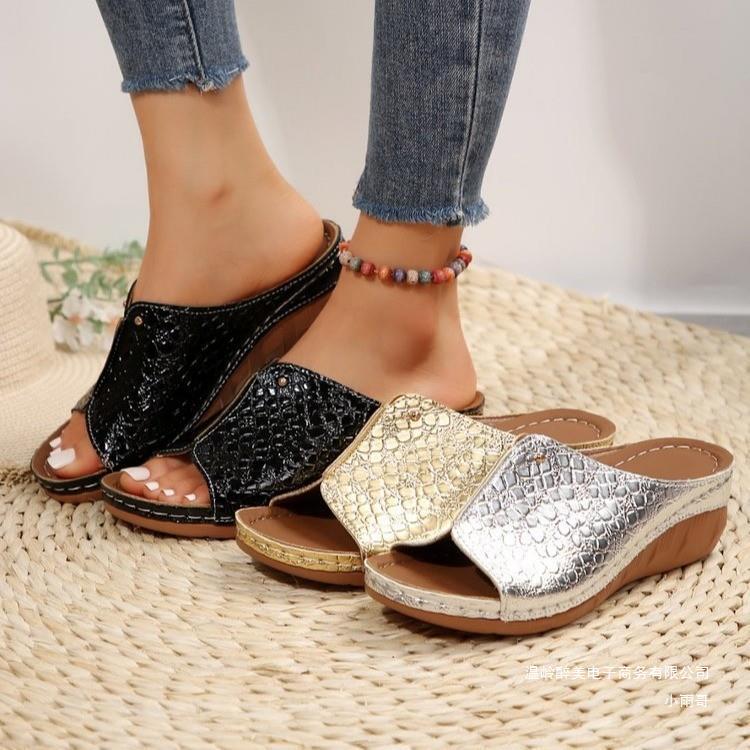 Sandalias Ortopédicos de Inspiración Vintage