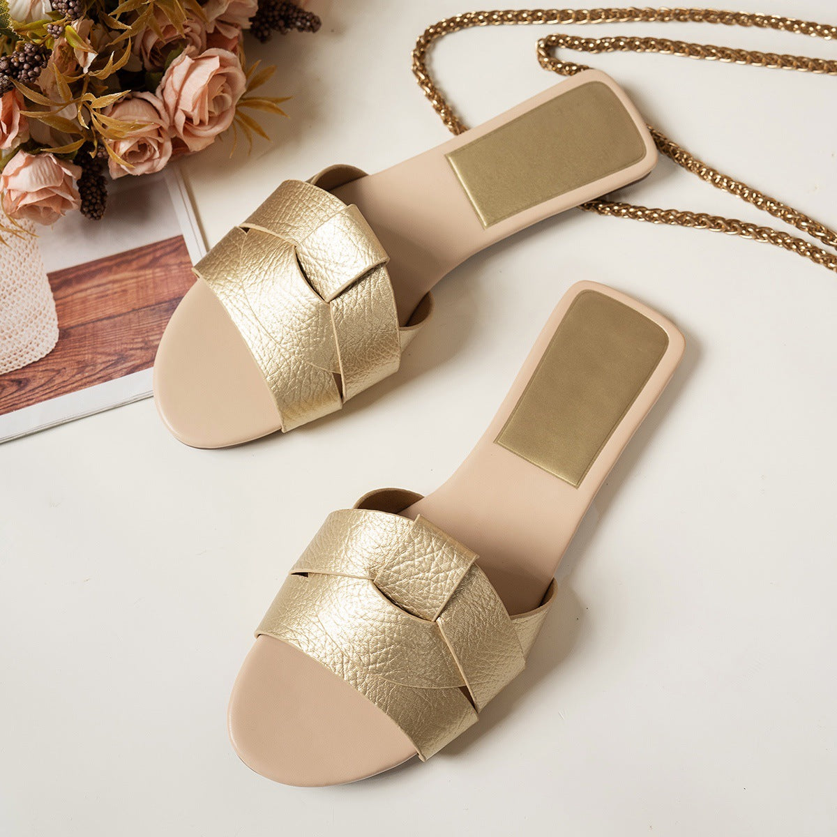 Sandalias Ortopédicos de Inspiración Vintage