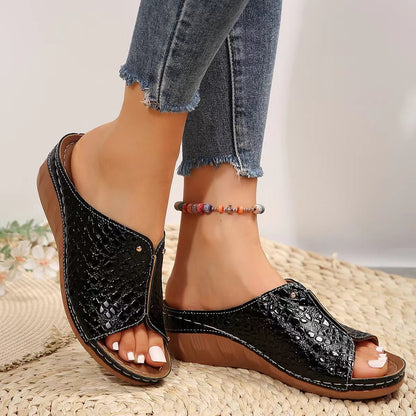 Sandalias Ortopédicos de Inspiración Vintage