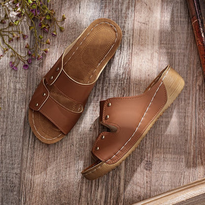 Sandalias Ortopédicos Clásicos con Estilo Atemporal