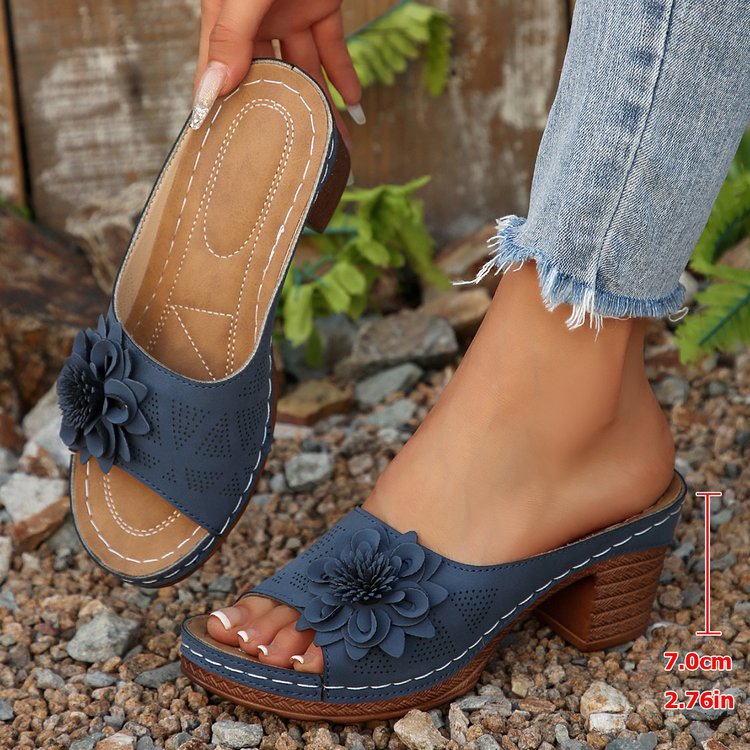 Sandalias Ortopédicos de Inspiración Vintage