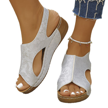 Sandalias Ortopédicos de Inspiración Vintage