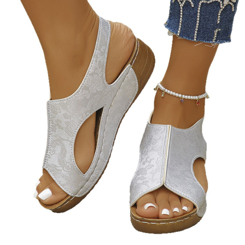 Sandalias Ortopédicos de Inspiración Vintage