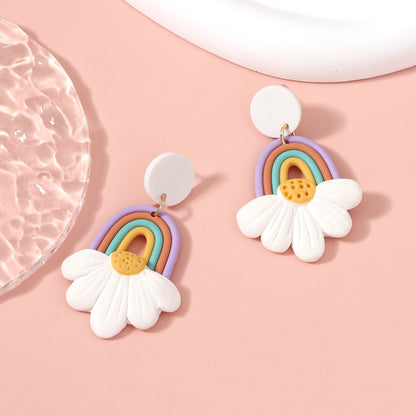 Pendiente vintage hecho a mano