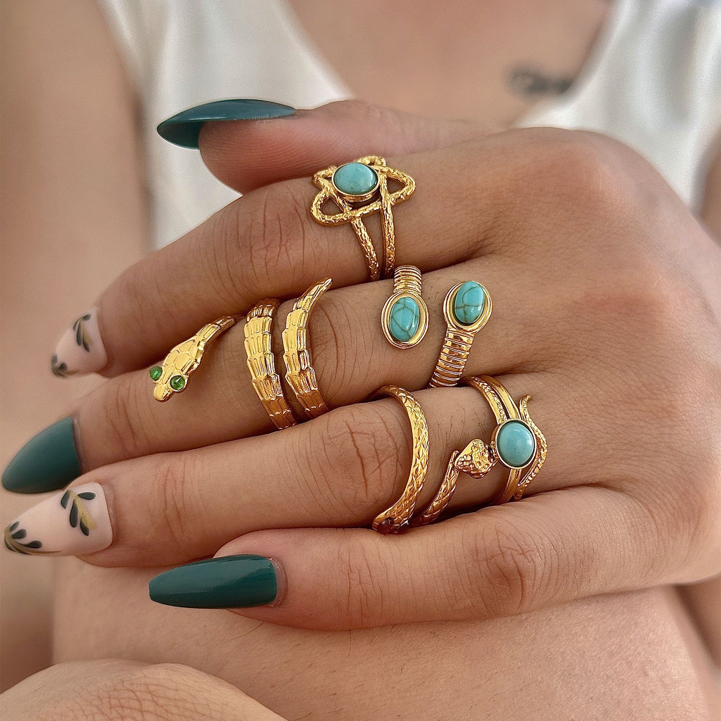 Oro Anillo romántico para momentos especiales