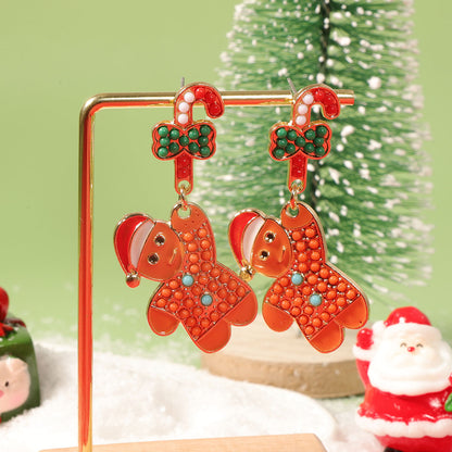 Pendiente vintage hecho a mano