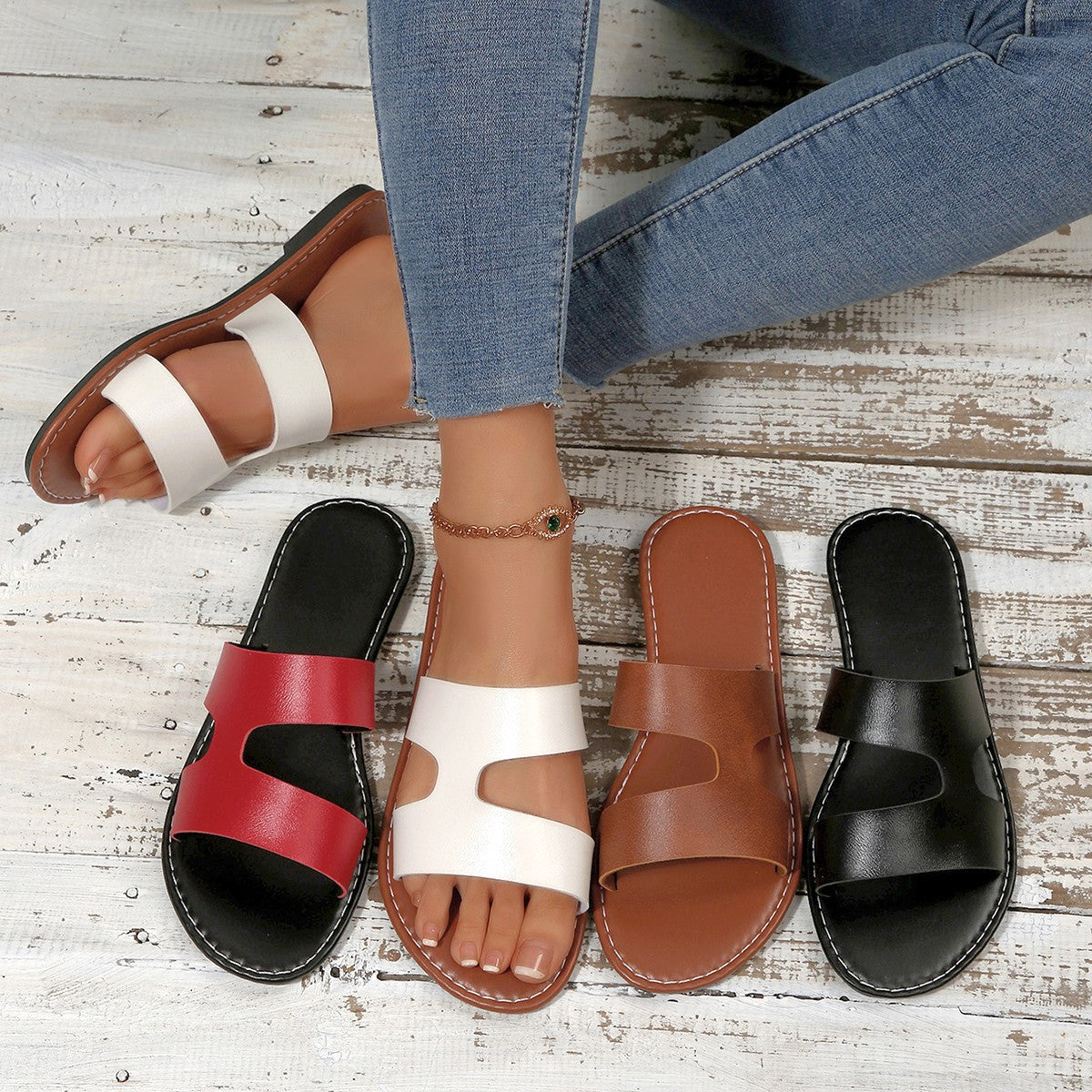 Sandalias Ortopédicos Elegantes con Look Moderno
