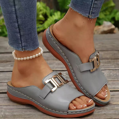 Sandalias Ortopédicos de Inspiración Vintage