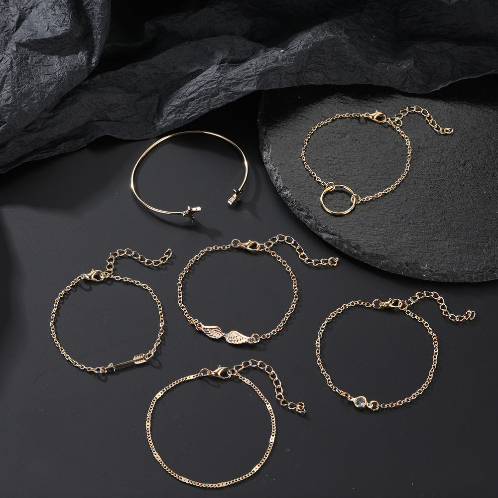 Oro Pulsera encantador para cualquier ocasión