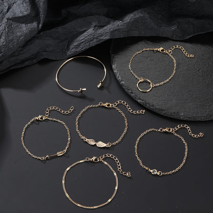 Oro Pulsera encantador para cualquier ocasión