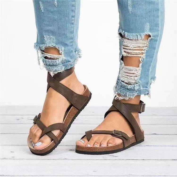 Sandalias Ortopédicos de Inspiración Vintage