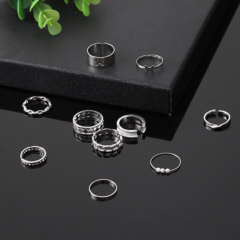 Perla Anillo elegante para toda ocasión