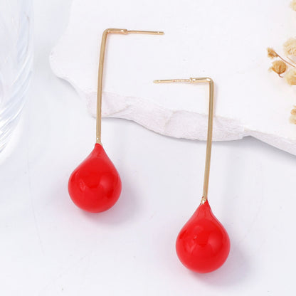 Pendiente vintage hecho a mano