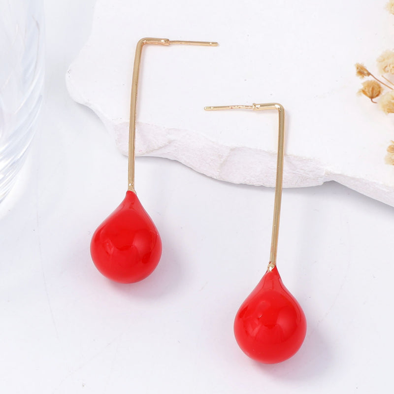 Pendiente vintage hecho a mano