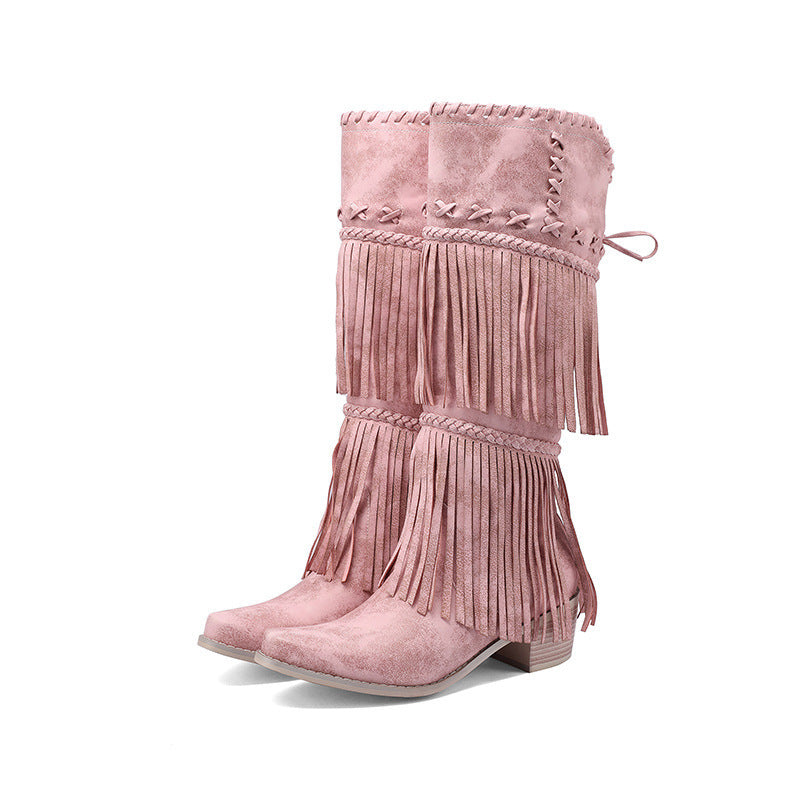 Botas ortopédicas de inspiración vintage
